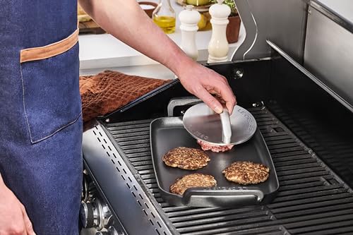 Image of Le Creuset Stainless Steel Grill Press, 7 inch
