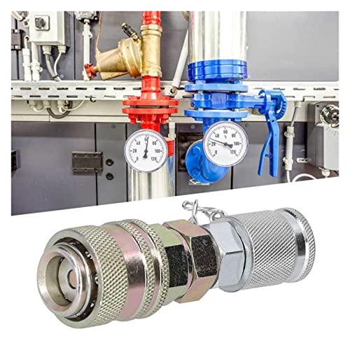 Raccord hydraulique rapide G1/8 pour test de pression industrielle