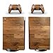 XIANYING Couverture de décalcomanie d'autocollant de Peau d'édition de Disque Standard PS5 de Style Bois pour la Console et Le contrôleur de Playstation 5