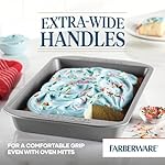 Farberware Nonstick Bakeware Baking Pan / Nonstick Cake Pan, Rectangle - 9 Inch x 13 Inch, Gray - Image 4