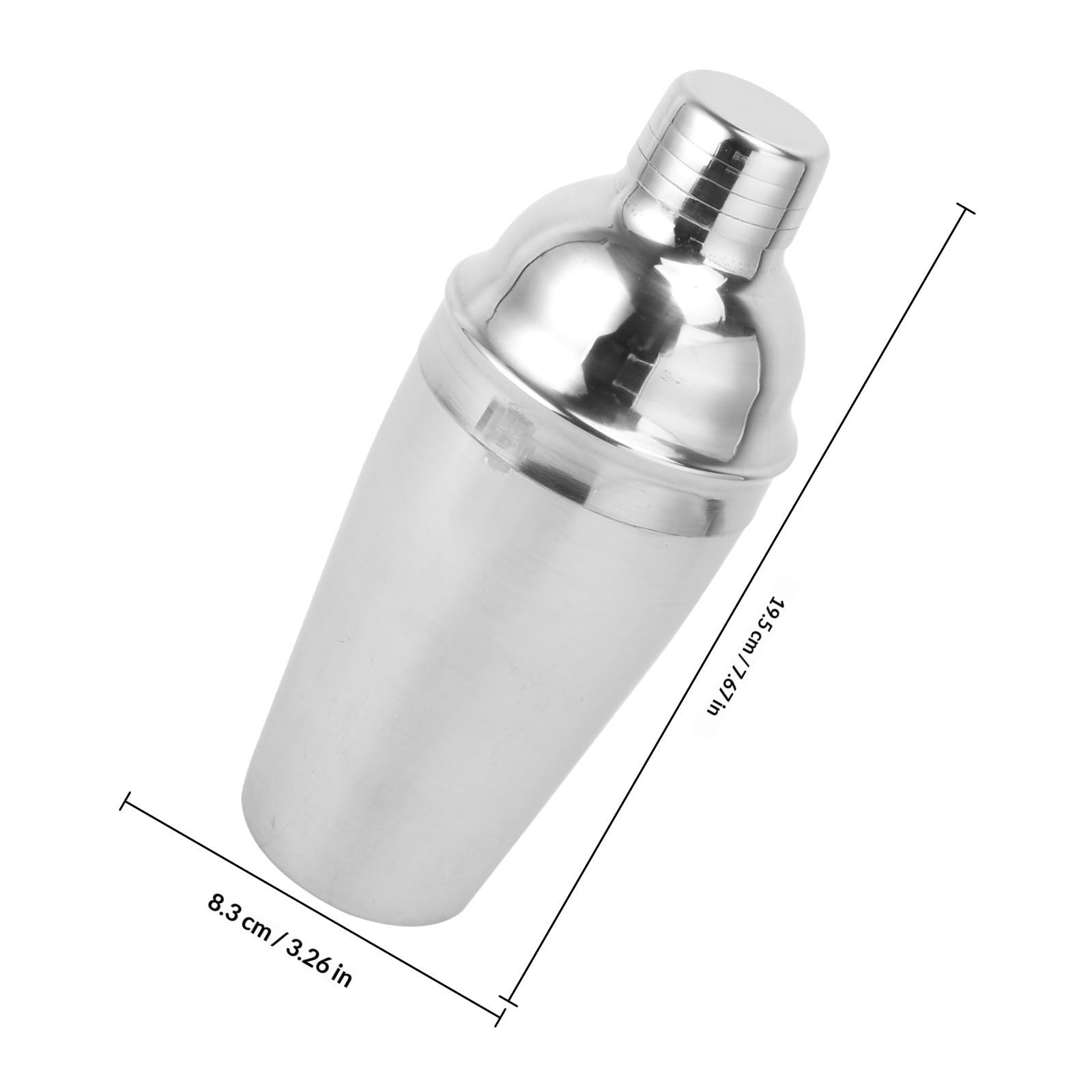 22 Pezzi Set Shaker Cocktail in Acciaio Inox per Bar