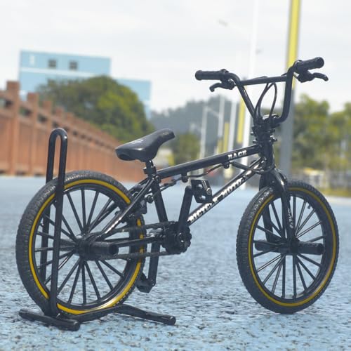 Ailejia Mini Metal Finger Bike Extreme Sports BMX Finger