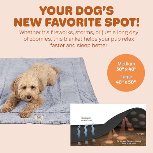 Couverture de luxe pour chien velours velboa Chilli Kuzzi peluche douce - 5