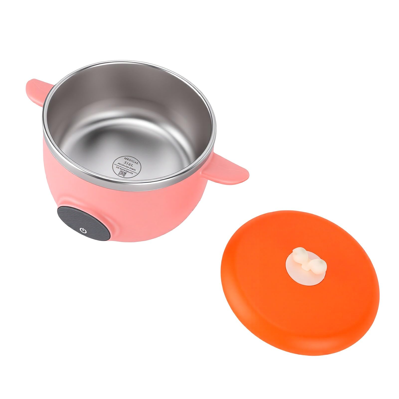 LICAEVEY 500ml Termoscaldavivande Elettrico con Ciotola e Ricarica USB