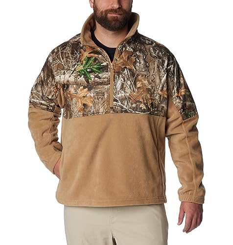 Image of Columbia mens Phg Fleece Overlay 1 /4 Zip