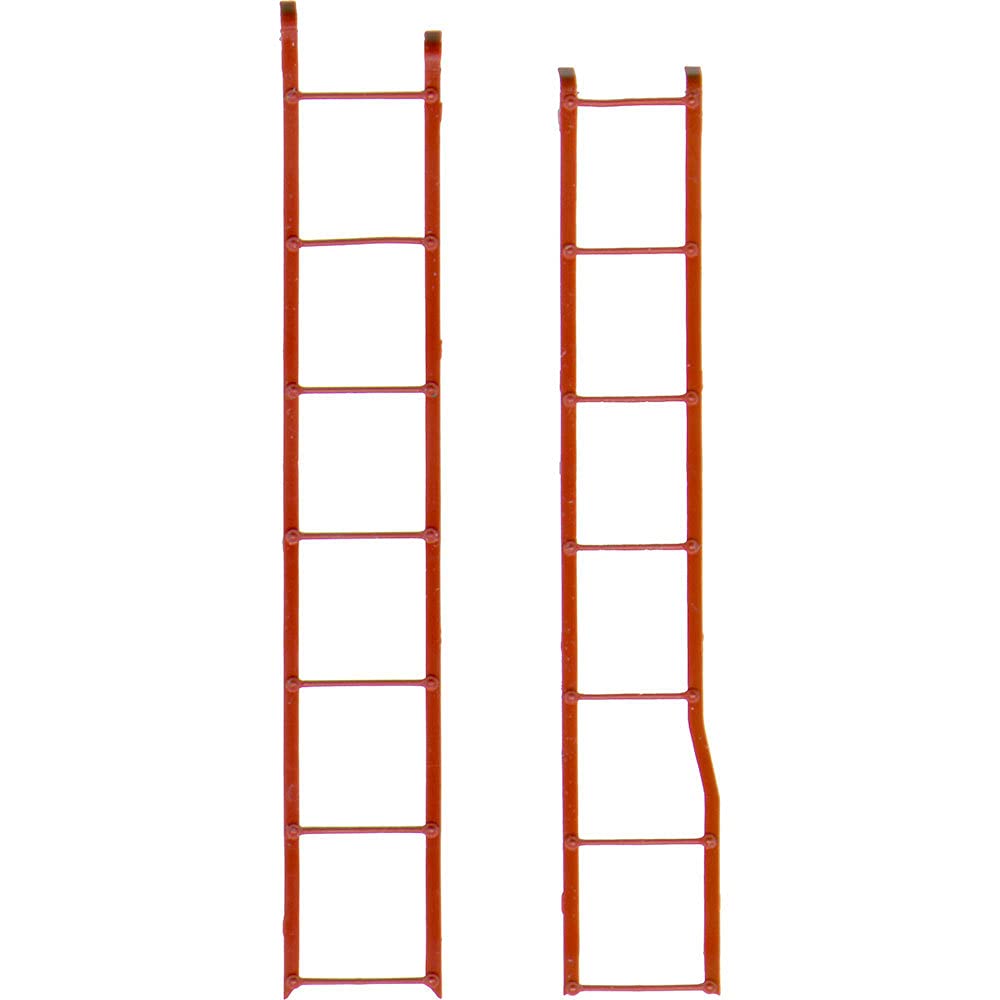 40' PS-1 Box Car Ladder Set -- (Red Oxide) Includes Ends & Sides