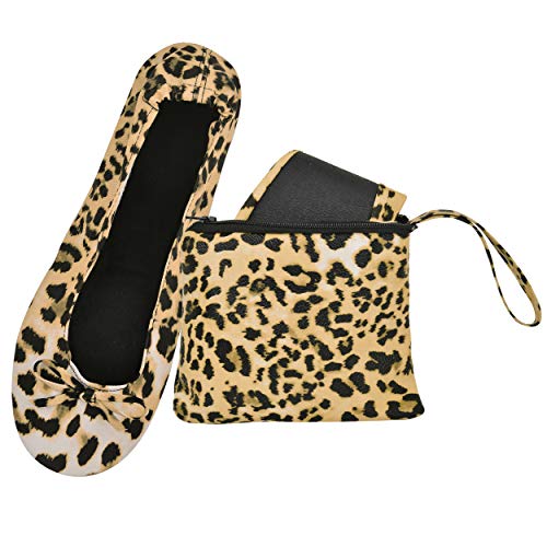 Image of Women's Foldable Ballet Flats - Portable Flat Shoes for Travel and Wedding that Fit in Your Purse