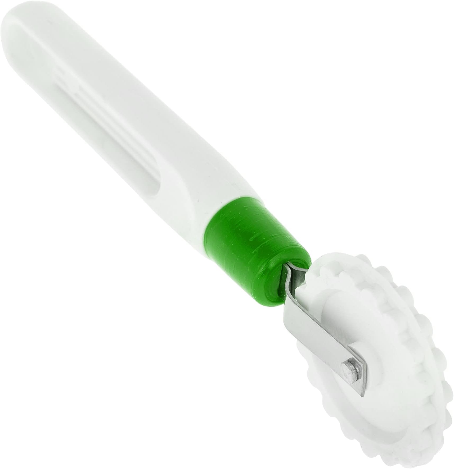 OFXDD Pastry Edger Sealer Tool - Handle Wheel Edge Cutters - Fluted Rolling Cutter - Ravioli Crimper Creator