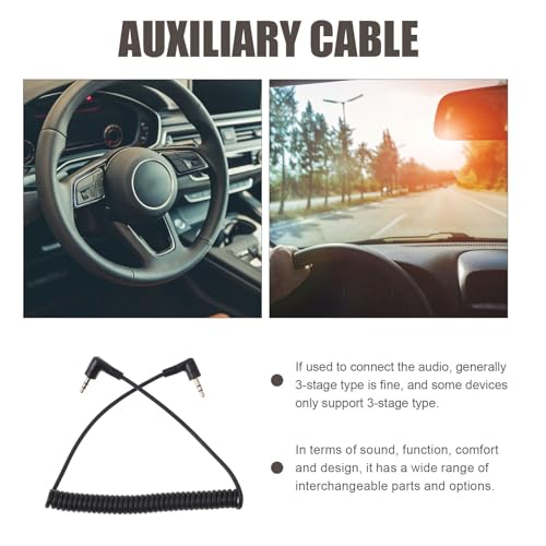 Cable Auxiliar de Audio Jack 3.5mm Macho a Macho 1.5M miniatura 6