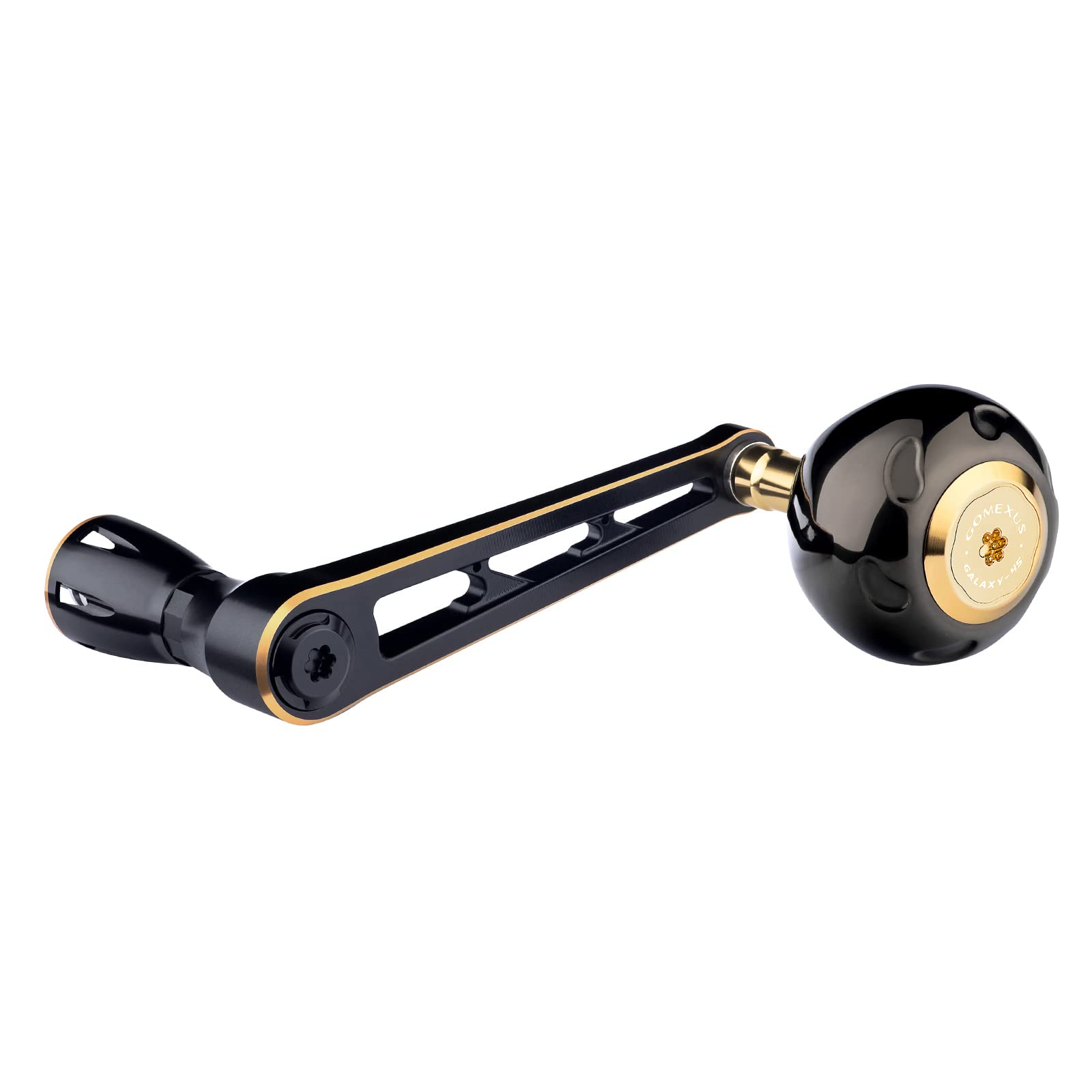 GOMEXUS 90mm Aluminium Handle with Titanium Knob for Daiwa Saltiga