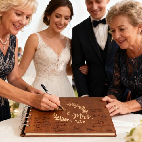 Libro de invitados para boda recuerdos de cumpleaños y aniversarios 7