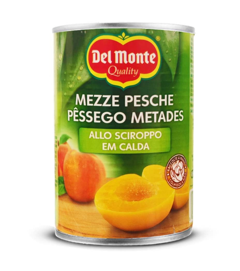 6X Pesche Mezze in Sciroppo, Pesca Sciroppata, in Succo, Alta Qualità per del monte 420g