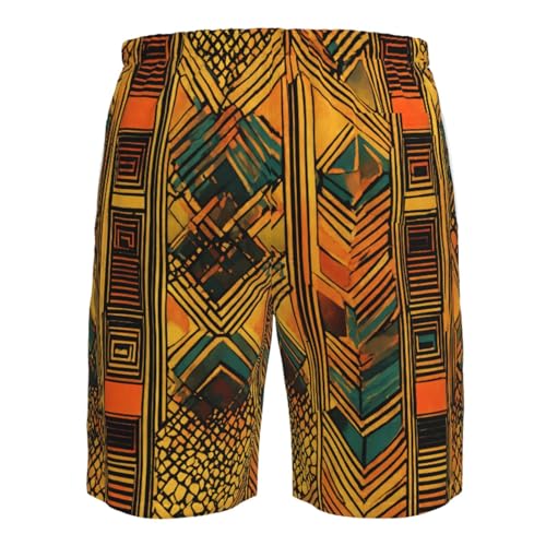Native American Print Stylish Beach Shorts Swim Trunks Lightweight Breathable Summer Outdoor Activities 6