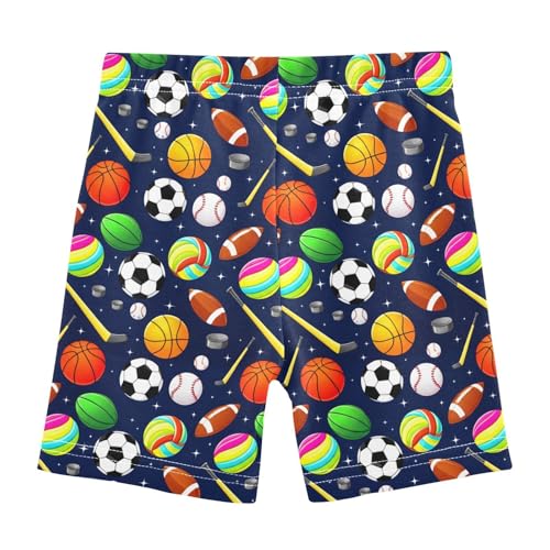 Cartoon Sports Girls Bike Shorts Toddler Athletic Dance Under Skirts Dance Shorts for Girls,4T2