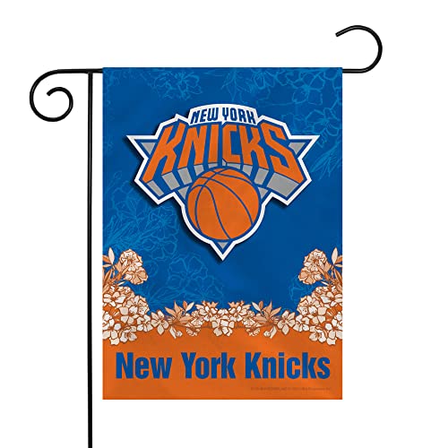 Rico Industries NBA New York Knicks Primary 13 x 18 Double Sided Garden Flag