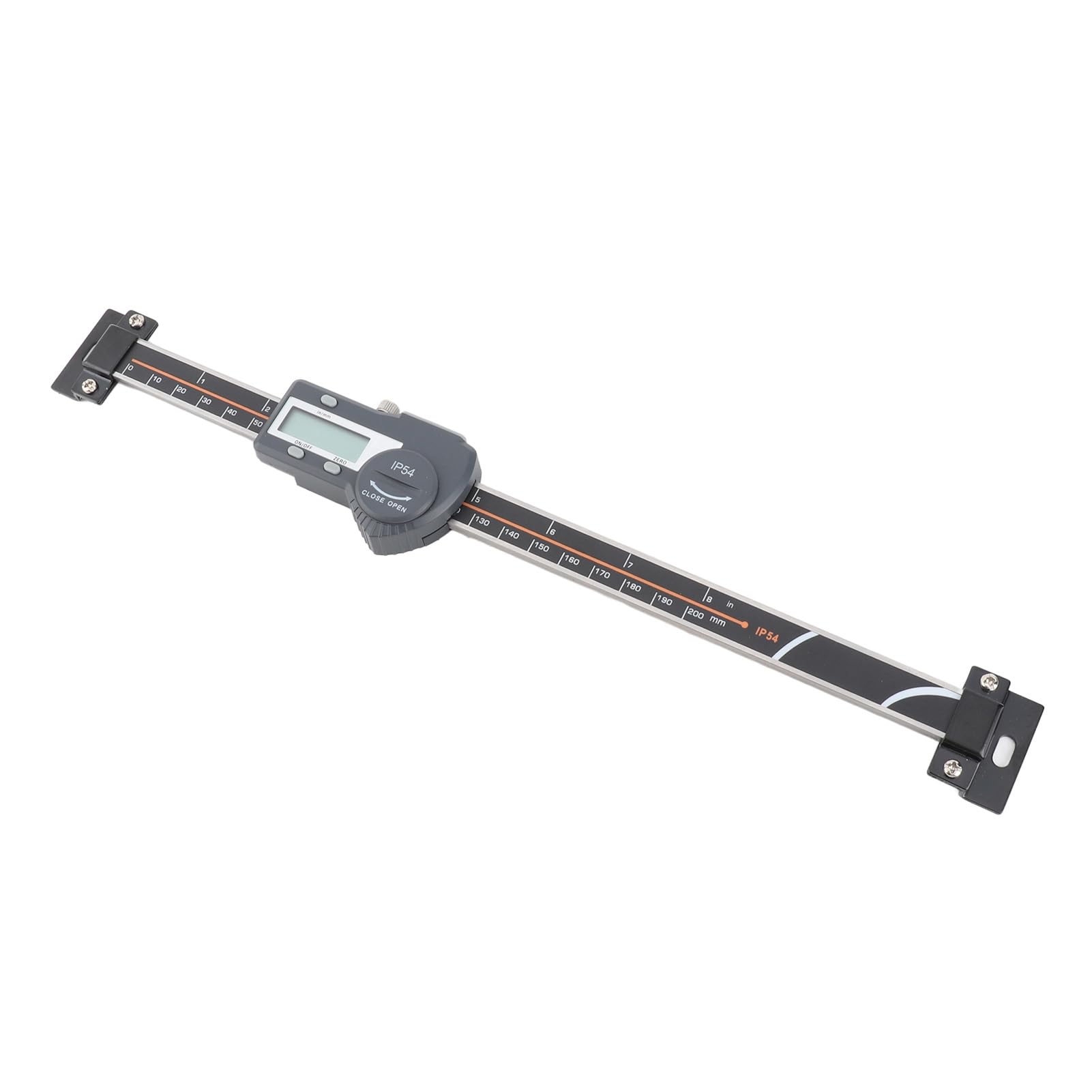 Aramox Calibro a Corsoio Digitale in Acciaio Inossidabile con Scala Lineare, IP54, Display LCD, Risoluzione 0,01 Mm, Azzeramento, Blocco Dati, per Lavorazione, Assemblaggio, Misurazione Fai da Te