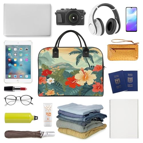 Bolso de portátil estilo hawaiano con correa ajustable miniatura 5