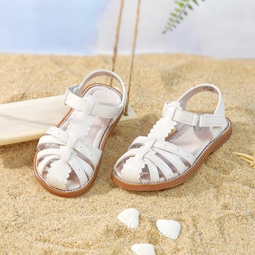 Image of Kiderence Toddler Girls Sandals Little Girls Kids Summer Shoes Toddler Sandals