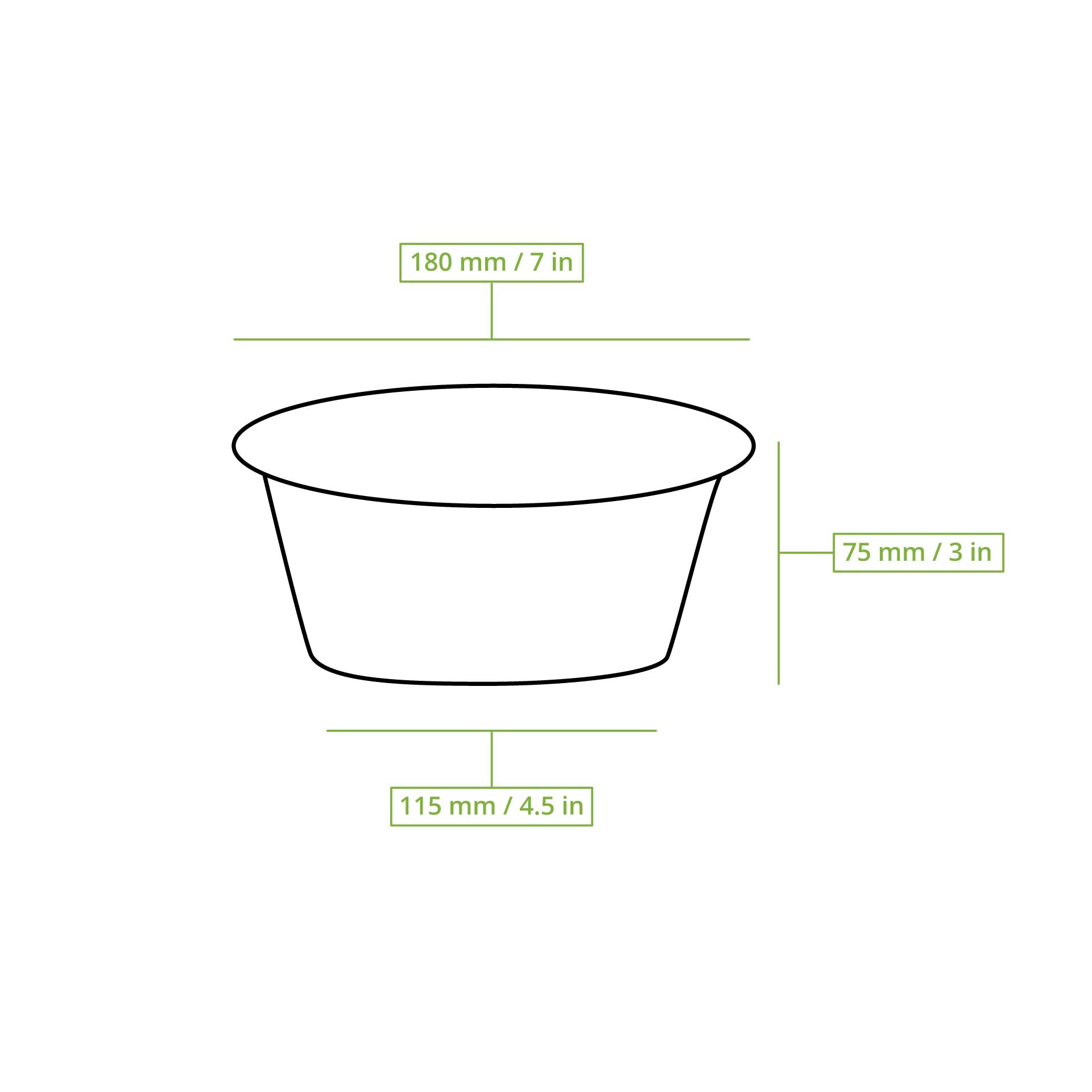 300x Envase reutilizable con tapa de PP 1000 ml negro - Conservación de alimentos apto para microondas y reciclable - envase para llevar