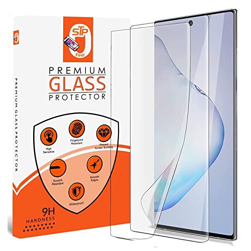 Image of STP FEEL (2 Pack Unbreakable Membrane Screen Protector Guard For Samsung Galaxy Note 10 Plus (6.8 Inch) | Membrane Ultra Smooth Touch with Finger Print Support - HD /3 Months Warranty