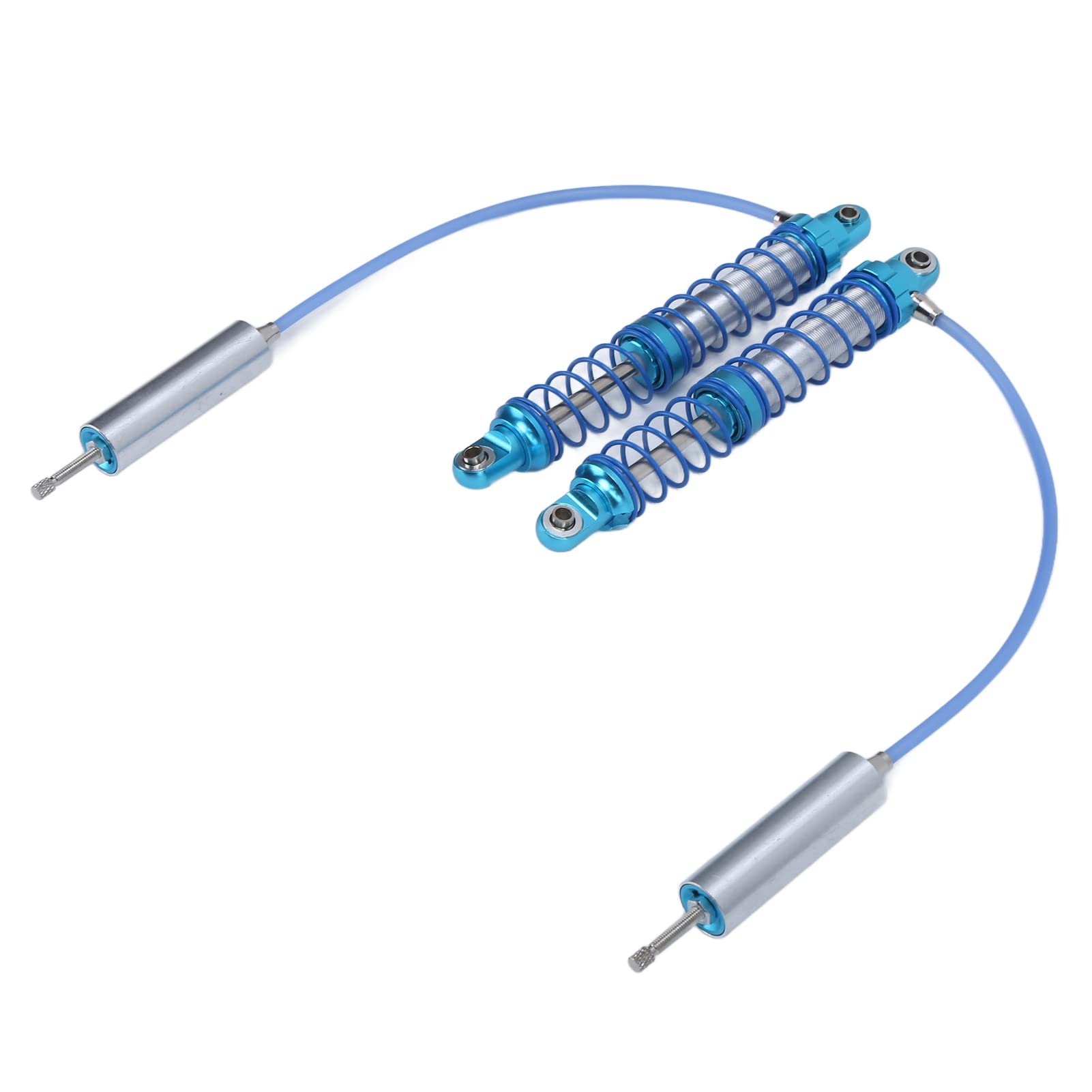 2pcs Adjustable Negative Pressure Shock Damper, Internal Springs Damper for 1/10 RC Car Model, Automotive Replacement Shocks (110mm)