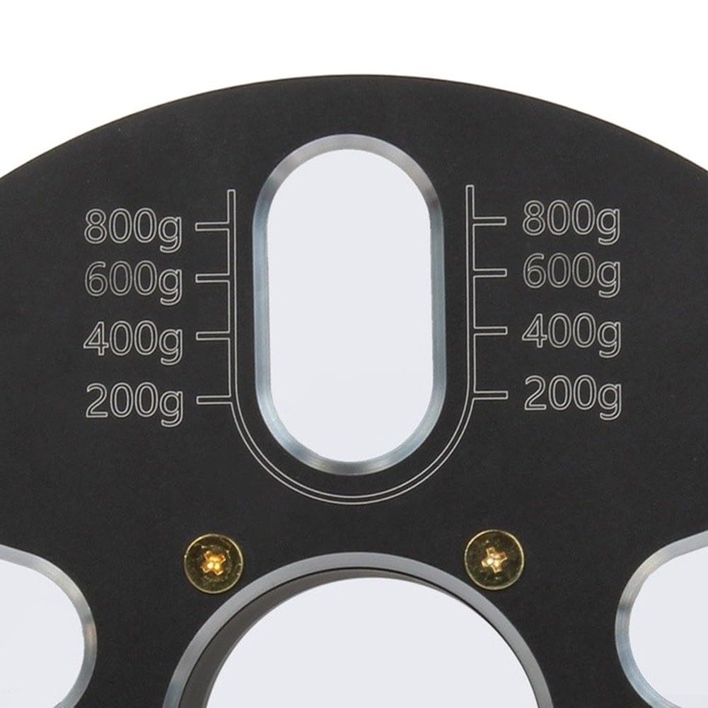 Bobina de filamento reutilizable, 1 paquete de aluminio vacío para carrete de impresora 3D, diseño desmontable resistente al calor para recambios PLA ABS, compatible con Bambu Lab