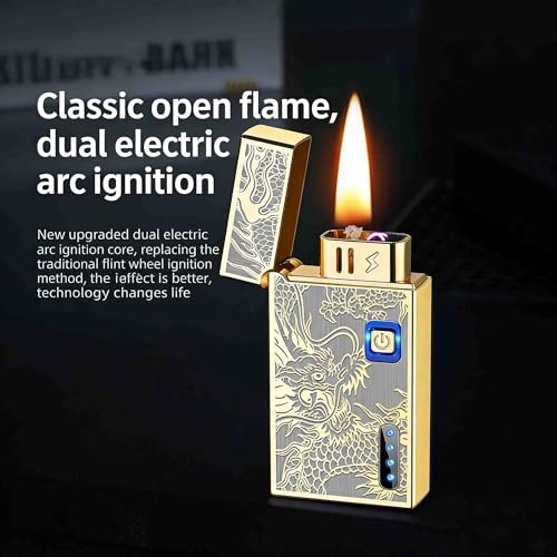 Encendedor eléctrico dual arco con 5 modos de ignición miniatura 5