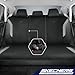 Skechers Memory Foam Car Seat Covers, Air Cool Mesh Thick Seat Covers, Car Seat Full Sets, Airbag Compatible, Automotive Comfort Protection for Most Cars,Vans,Trucks, SUVs,Grey
