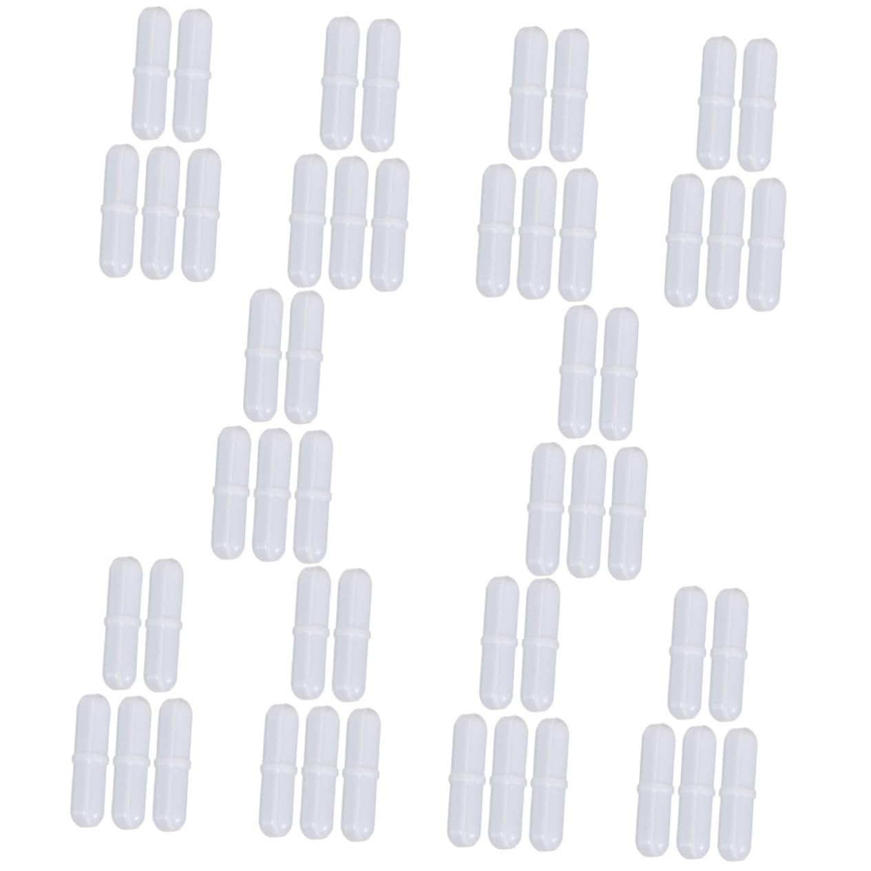 ULTECHNOVO 50pièces Barres De Stirring Magnétiques Ptfe Tiges Agitation Pour Laboratoire Résistantes Température Jusqu