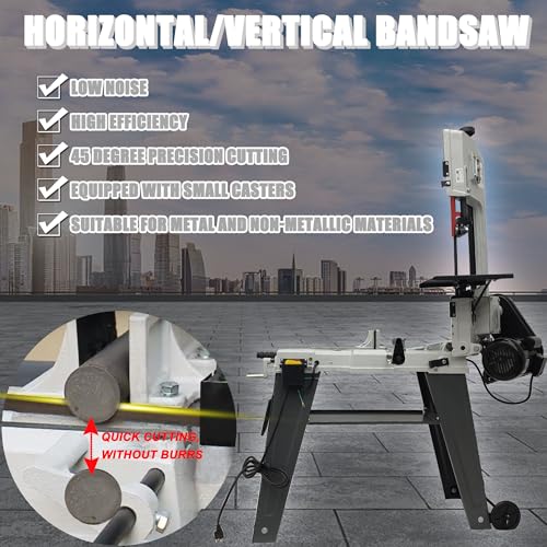 HQHAOTWU 110V Bench Top Bandsaw