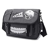 Anime Canvas Schultertasche. Bonamana Anime Cosplay Cartoon Mode Beiläufige Beutel Rucksack Umhängetaschen Sport Freizeit Rucksäcke Taschen Daypacks (Tokyo Ghoul)