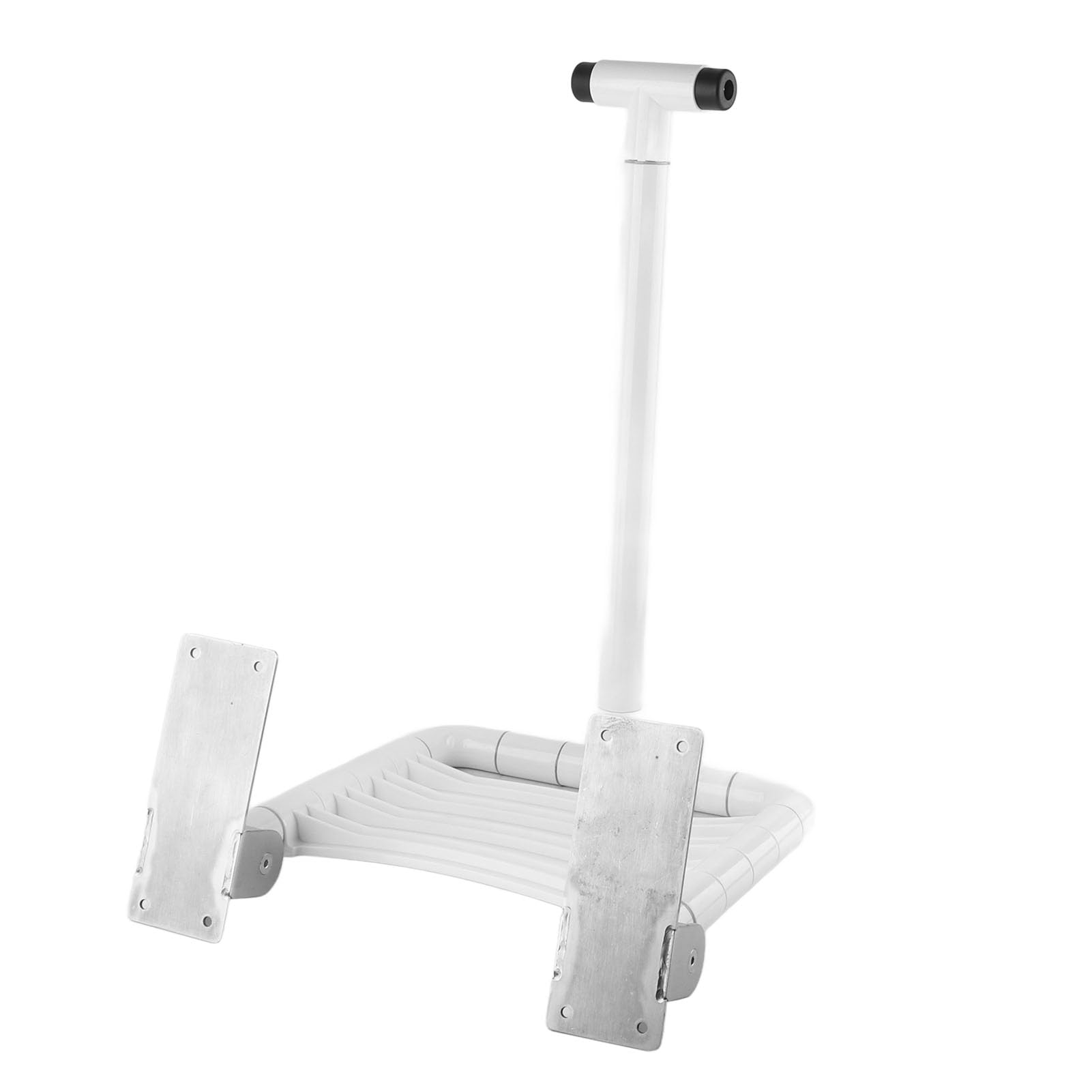 Asiento de Ducha Plegable montado en la Pared Taburete de baño Silla Plegable para Asiento de Ducha Nylon Resistente Acero Inoxidable Cómodo Seguro para Personas Mayores em