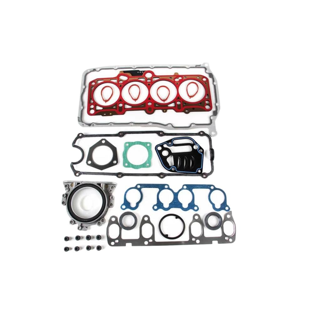 Kit di ricostruzione set completo di guarnizioni per parti del motore 2.0 L compatibile con B5 AVH BEV AZG 2.0L 037129717C 06A103383AN
