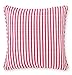 Cojín para sofá, diseño de líneas rojas