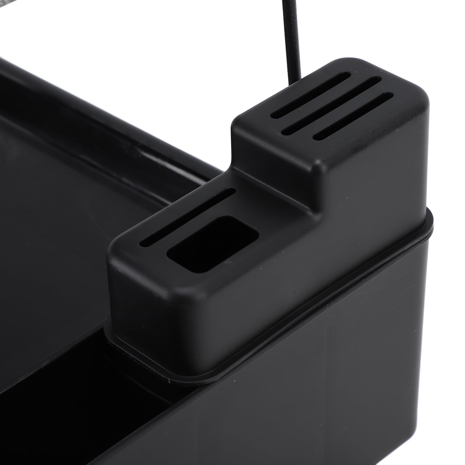 Étagère Pliable à 2 Niveaux pour Le séchage de la Vaisselle, égouttoir pour la Vaisselle avec Support pour ustensiles, étagère pour la Vaisselle en Fer et en Plastique de Grande ca