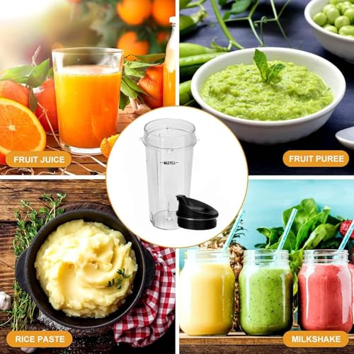 Tazas 16oz de repuesto para licuadora Ninja 2 piezas miniatura 5