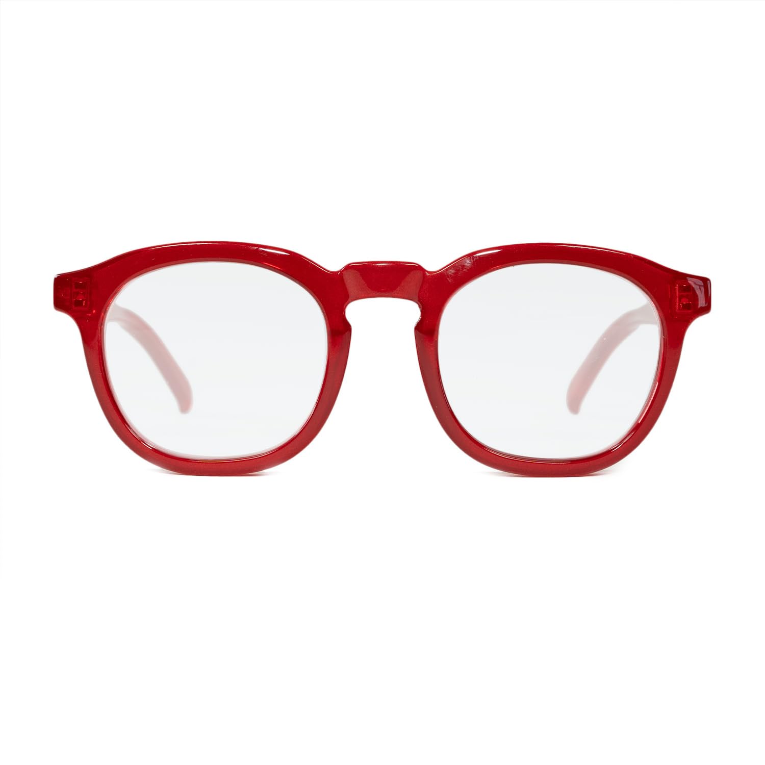 Kolo Webster Premium Reading Glasses, Classic Square-Shaped Style, Made in Italy