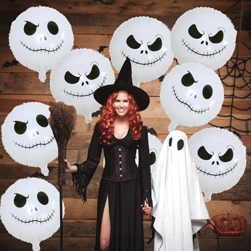 Halloween Skull Balloons Set - Image 4
