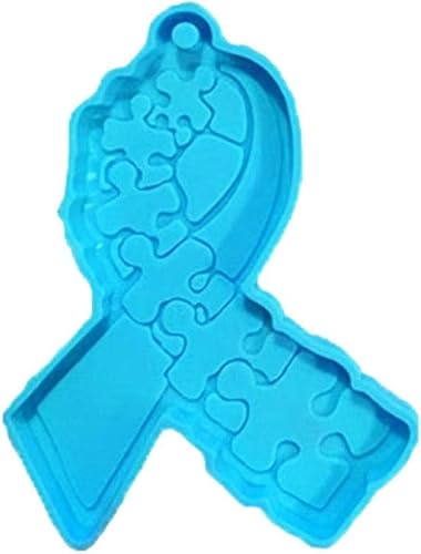 Horoshop Moldes de cinta de resina epoxi de silicona con agujero para bricolaje, collar, aretes, crayones, manualidades, decoración de cinta, disponible en Yaxa Colombia