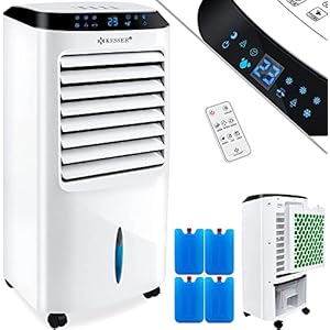 KESSER® 4in1 Mobile Klimaanlage | Fernbedienung | Klimagerät | Ventilator Klimaanlage | Timer | 3 Stufen | Ionisator…