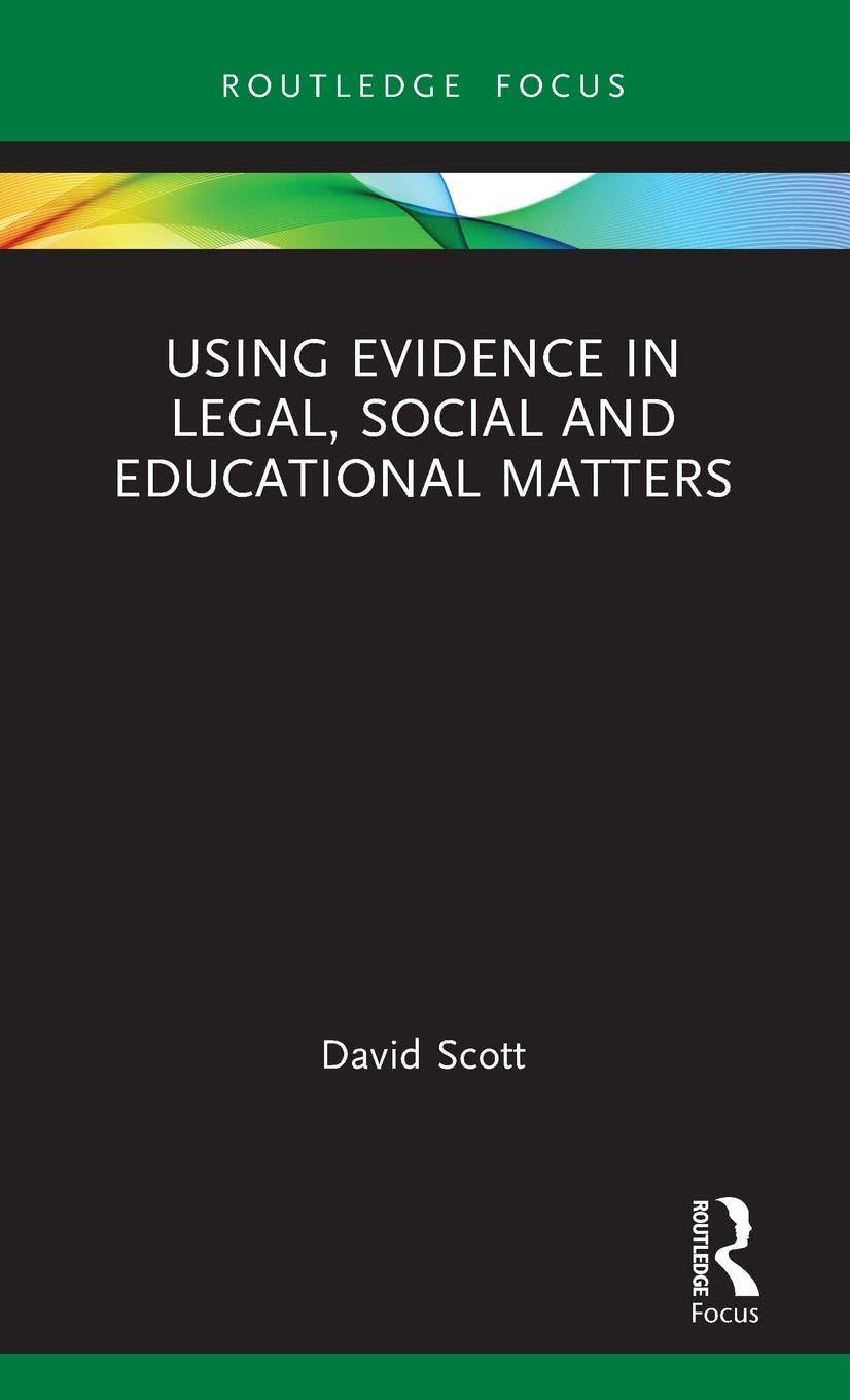 Using Evidence In Legal Social And Edu