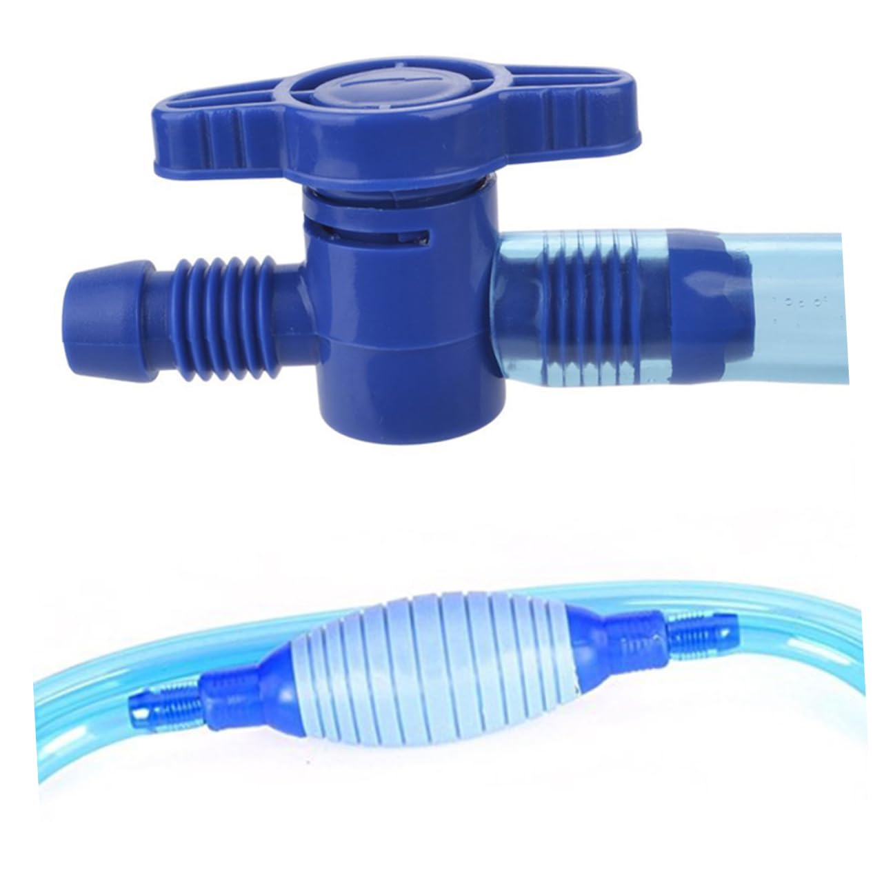 VANZACK Aquarium Water Changer Kit 2.5m Siphon Pump for Gravel Cleaning Water Exchange