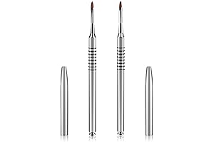 2 Pack 3D Acrylic Flower Nail Art Brush