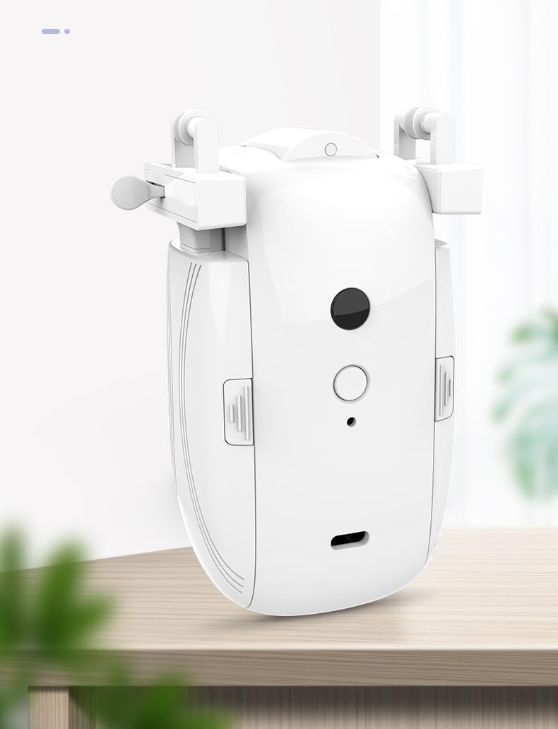 Ouvre-rideau électrique intelligent pour domotique - Store de fenêtre automatique compatible avec télécommande SwitchBot Hub avec minuterie (1 pièce)