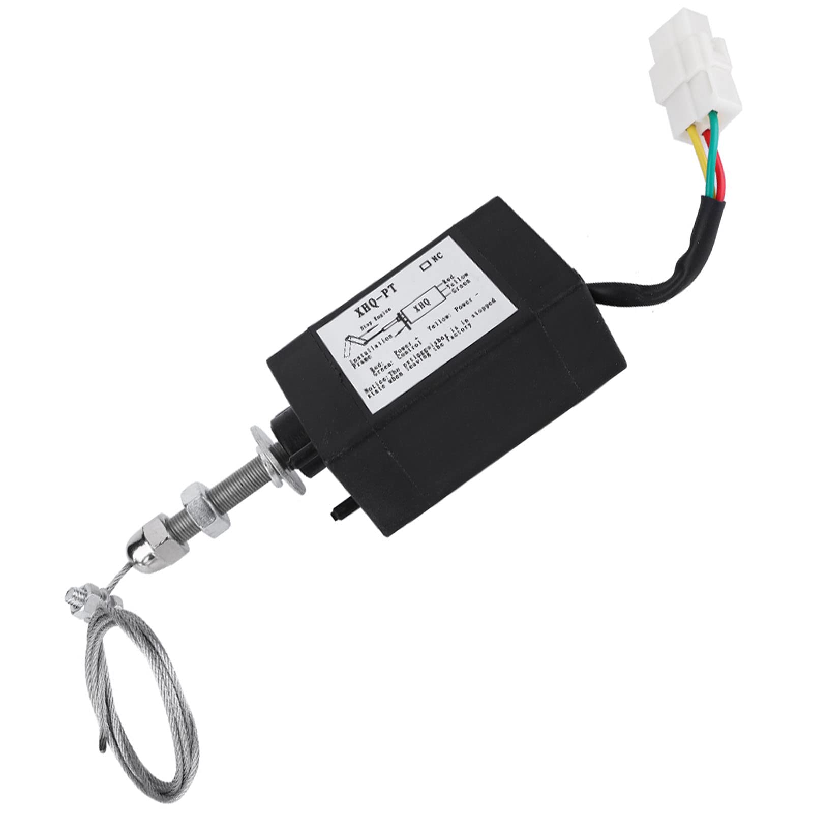 Motore Diesel Spegnimento Valvola Solenoide, DC 12/24V Motore Spegnimento Dispositivo Disel Motore Spegnimento Valvola Motore Spegnimento Controllo per Parti di Industria Sutomobilistica