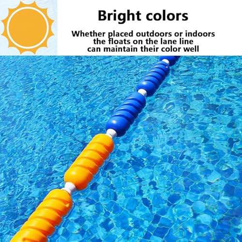 Corde de séparation de sécurité haute visibilité à bouée plastique