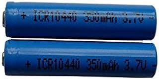 New 2 x Rechargeable 10440 AAA 3.7V Li-ion Battery