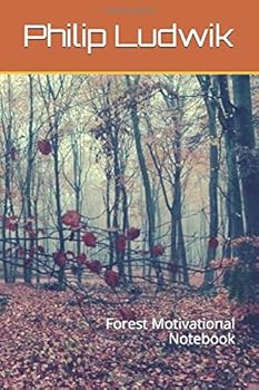 Paperback Forest Motivational Notebook: Notebook, Journal, Diary (110 Pages, Blank, 6 x 9) Book