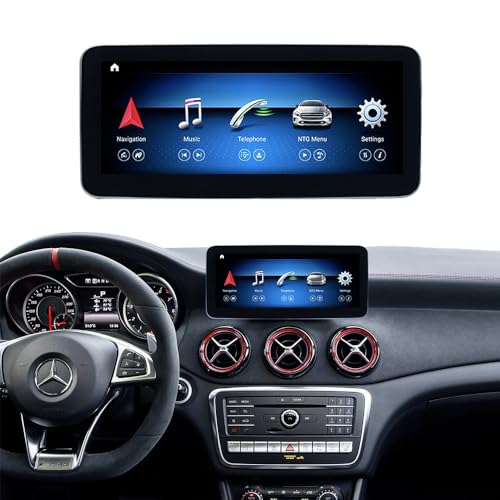 ZBARK Android 13 Car Radio 12.3 Inch Touchscreen for Mercedes Benz GLA CLA A Class X156 C117 2016 2017 2018 NTG5.0 Support Wireless Carplay Android Auto GPS Navigtaion