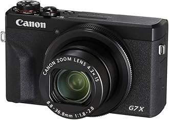 PowerShot G7 X Mark III Digital Camera (Black)